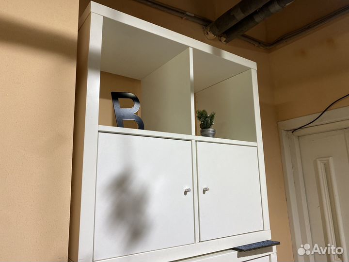 Стеллаж IKEA каллак 4 ячейки