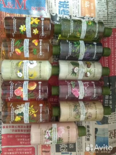 Гели, мыло жидкое, молочко для тела Ив Роше