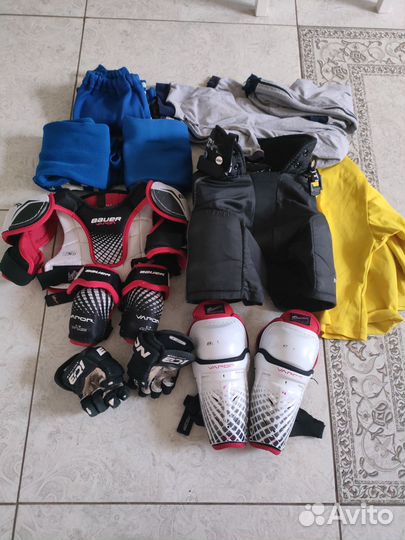 Хоккейная форма экипировка для ребёнка до 7 лет