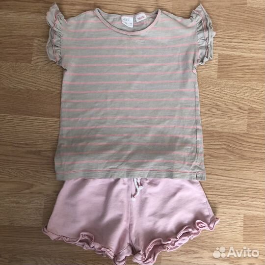 Вещи Zara и HM пакетом 110-116