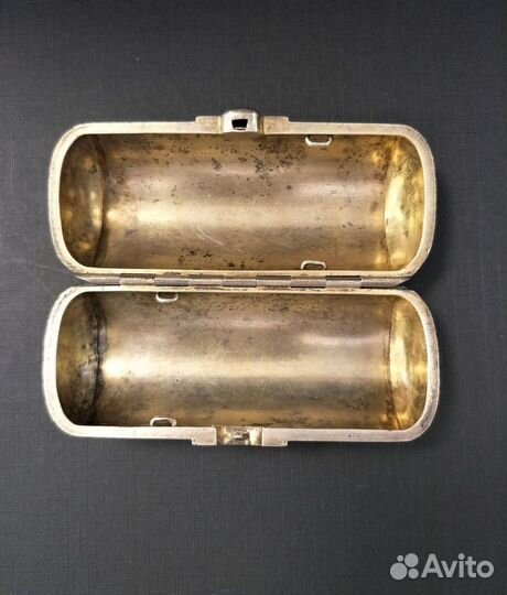 Портсигар, серебро, эмаль, Россия