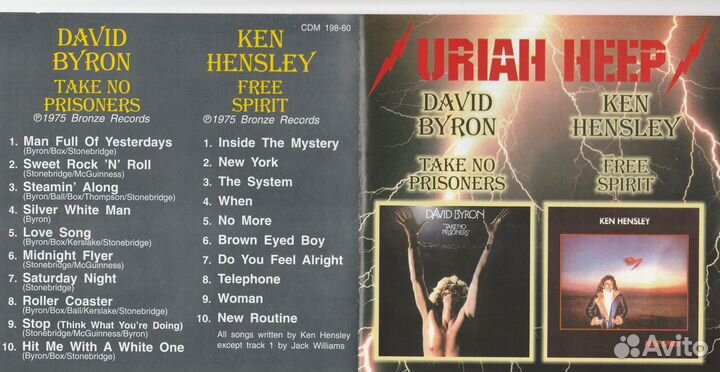 Музыкальные cd диски uriah heep