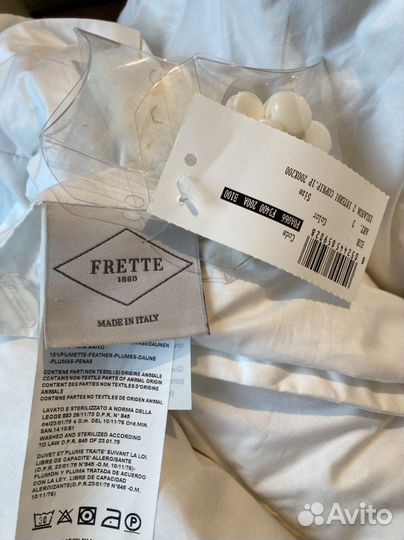 В наличии. Одеяло Frette пух 200х200 и 260х240