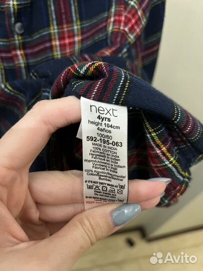 Рубашка Next 4-5 лет