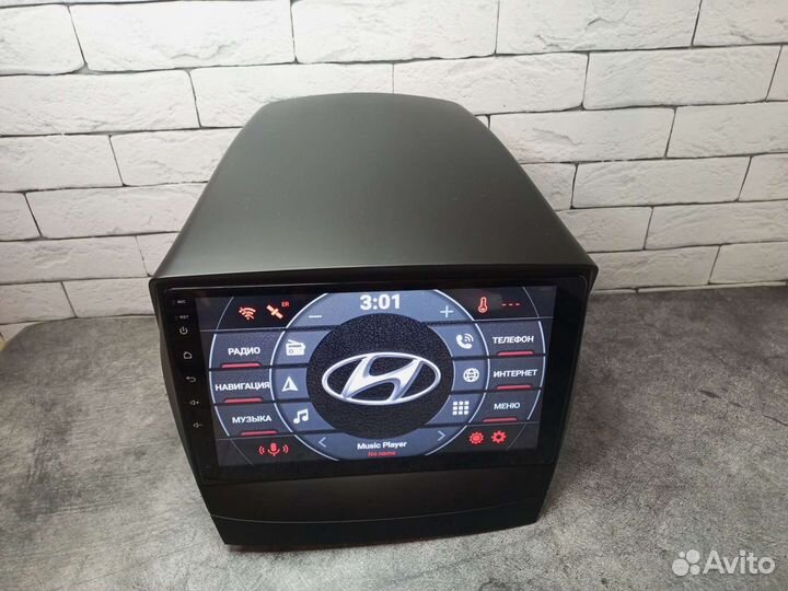 Магнитола Hyundai ix35 на андроид IPS экран