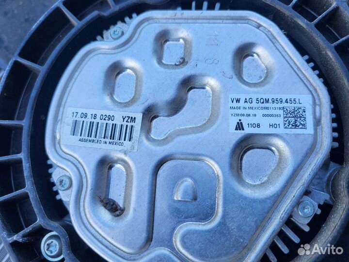 Вентилятор jetta mk 7 джетта 7 2018 2019 2020