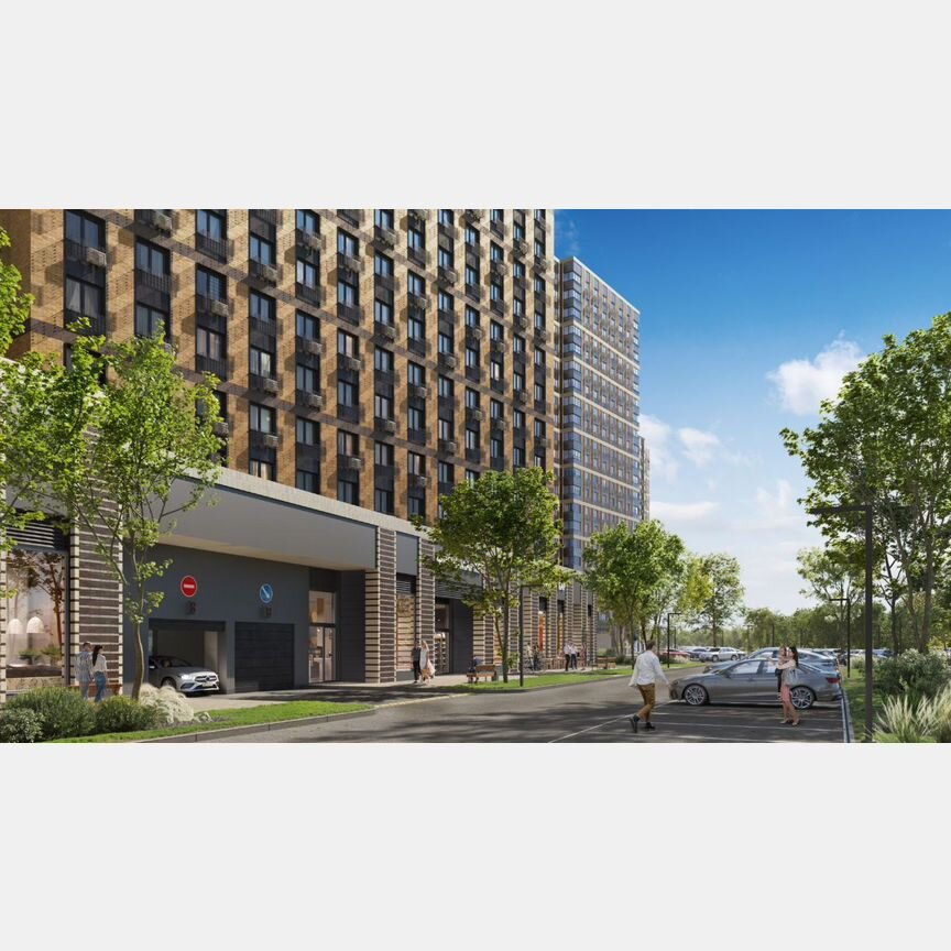 1-к. квартира, 50,5 м², 2/23 эт.