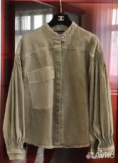 Джинсовая куртка 46р