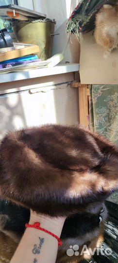 Шапка зимняя меховая женская