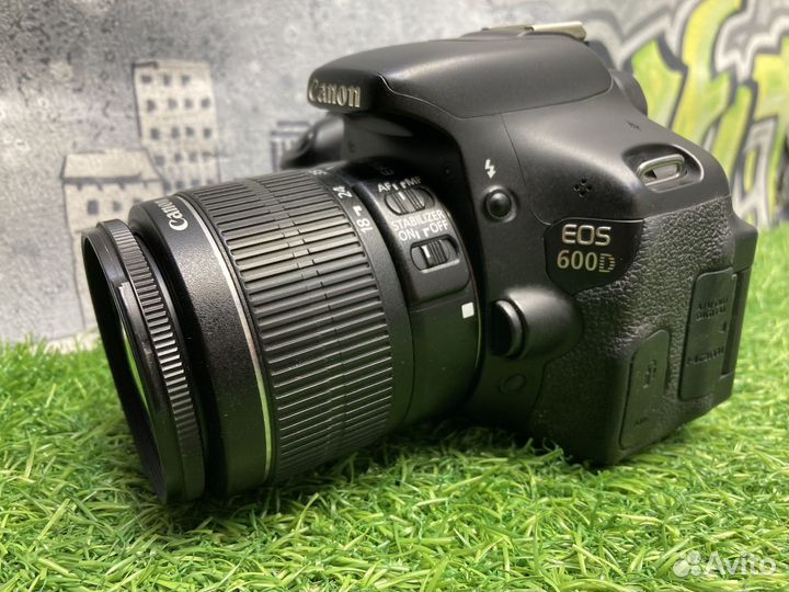 Canon 600D Kit 18-55mm 3.5-5.6 IS II 33.000 кадров