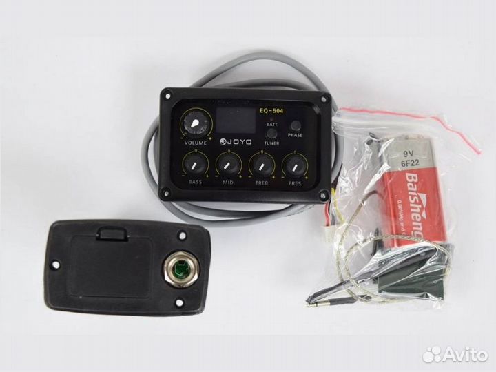 Joyo EQ-504 — звукосниматель для гитары, врезной