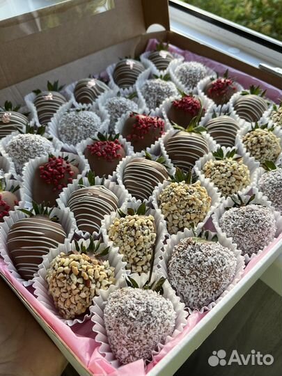 Обучение клубника в шоколаде