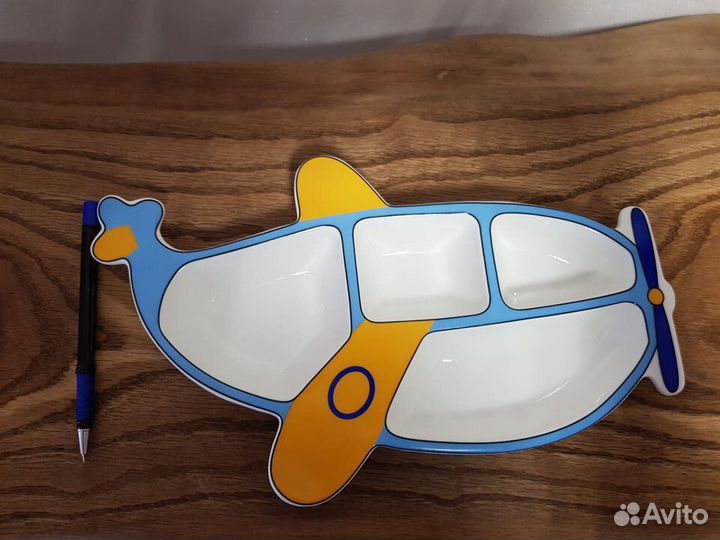 Тарелка детская керамическая 