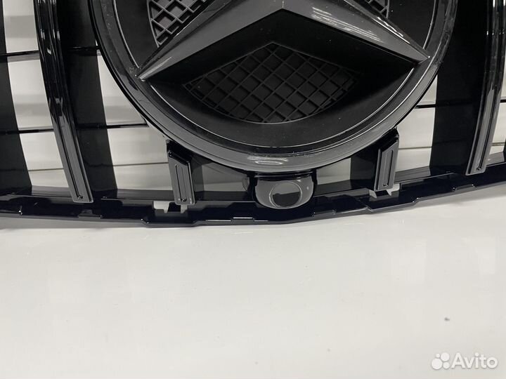 Решетка радиатора Mercedes GLC x253 GT черный