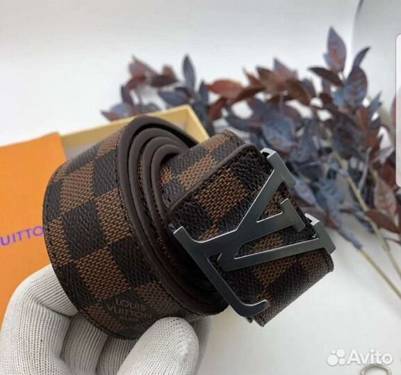 Ремень мужской louis vuitton новый