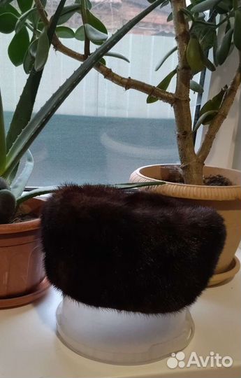 Женские шапки натуральный мех