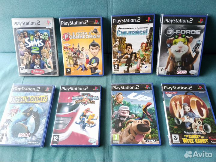 Диски на playstation 2, игры пс2