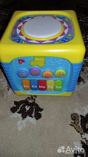 Кубик Baby go свет музыка