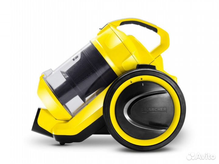 Желтый пылесос Karcher VC3 - по частям