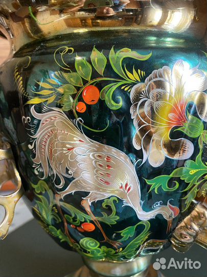 Самовар электрический расписной тульский