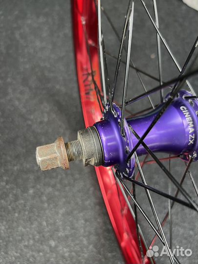 Заднее колесо на bmx 20