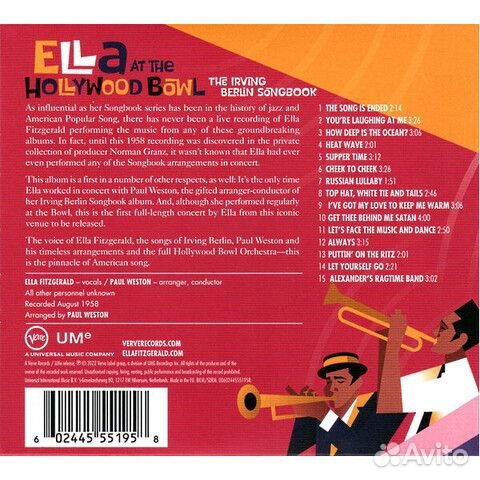 Ella Fitzgerald / Ella AT The Hollywood Bowl - The