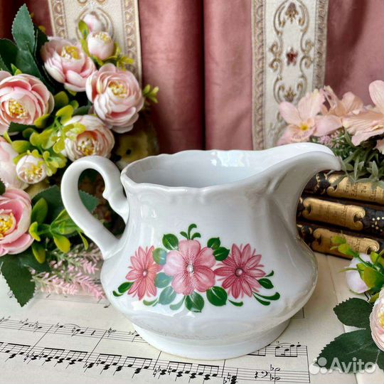 Соусник, молочник Винтаж Фарфор
