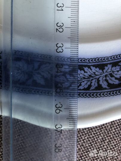 Блюдо 19 век Англия отличный сохран