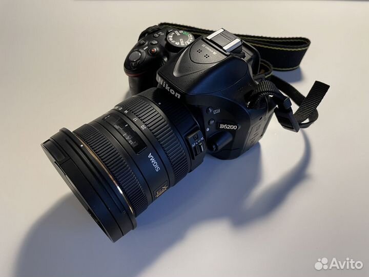 Фотоаппарат Nikon D5200, объективы, сумка