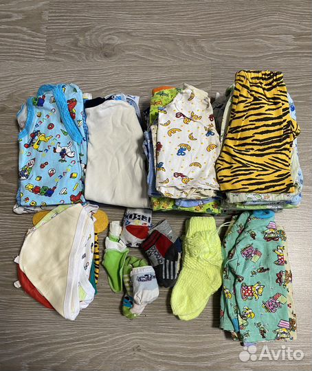 Пакет вещей для мальчика 0-6 месяцев