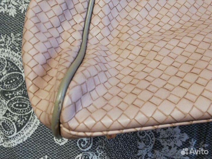 Сумка летняя женская светло розовая