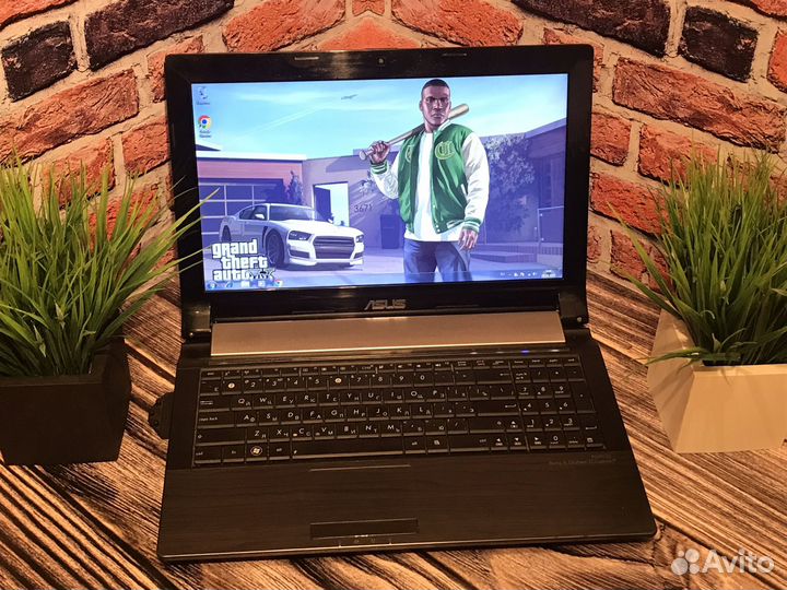 Игровой ноутбук Asus 16gb/SSD/i7/4 ядра/GeForce