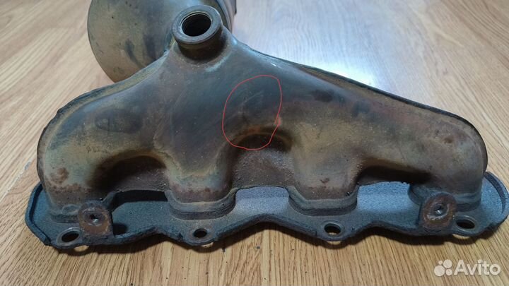 Коллектор выпускной polo sedan 1.6