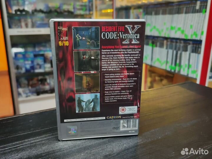 Resident evil code Veronica x ps2