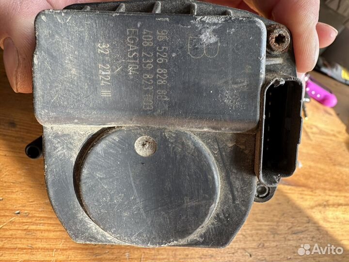 Peugeot 307,407 дроссельная заслонка