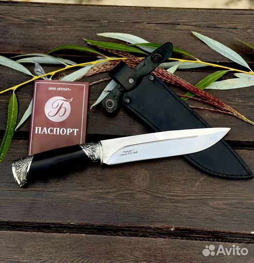 Нож из стали х12мф охотничьи
