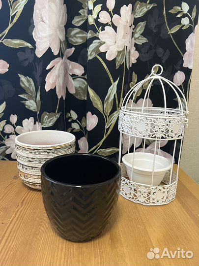 Цветочные горшки кашпо