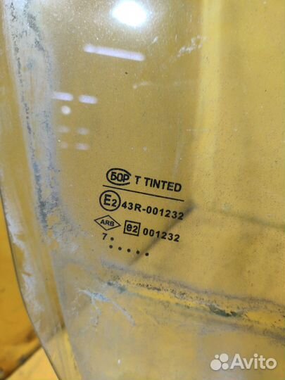 Стекло переднее правое для Renault Logan 1