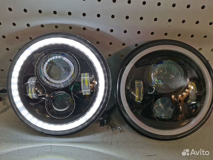 Фары Led на Ваз 2101(02), Нива, УАЗ комплект 2шт