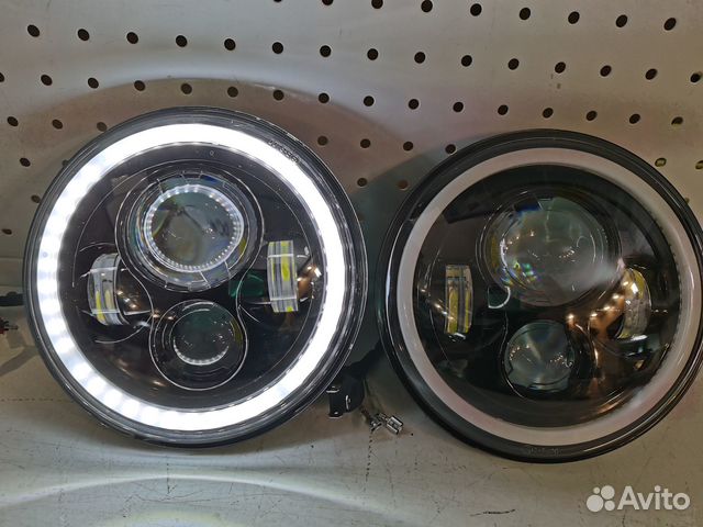 Фары Led на Ваз 2101(02), Нива, УАЗ комплект 2шт