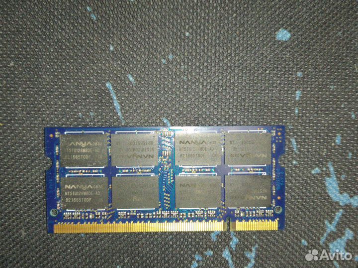 Оперативная память SoDimm DDR3 nanya 2Gb 1333MHz