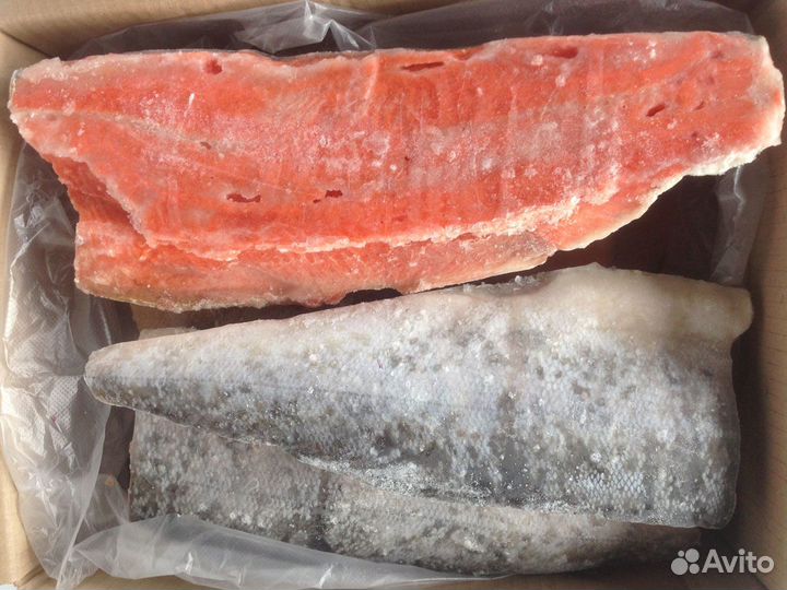 Филе рыбы свежемороженое оптом коробками