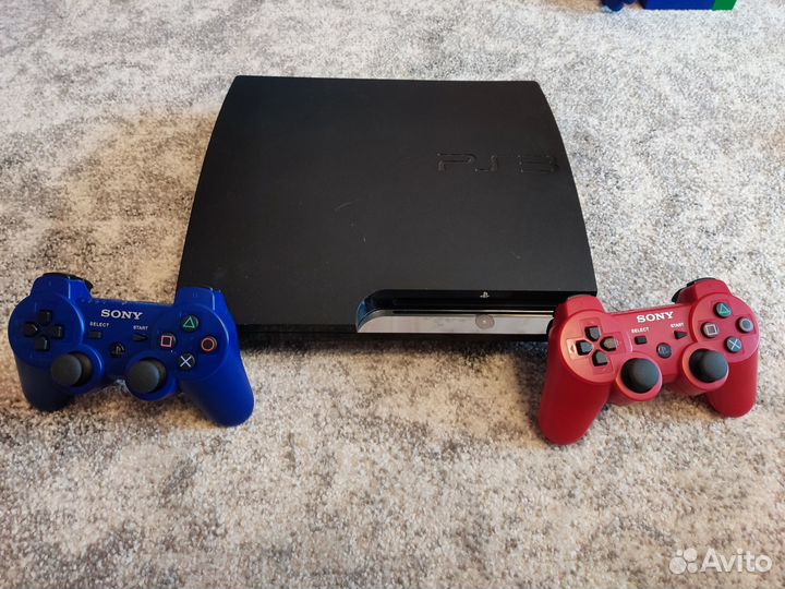 Прошитая PS3 Slim 320Gb+много игр