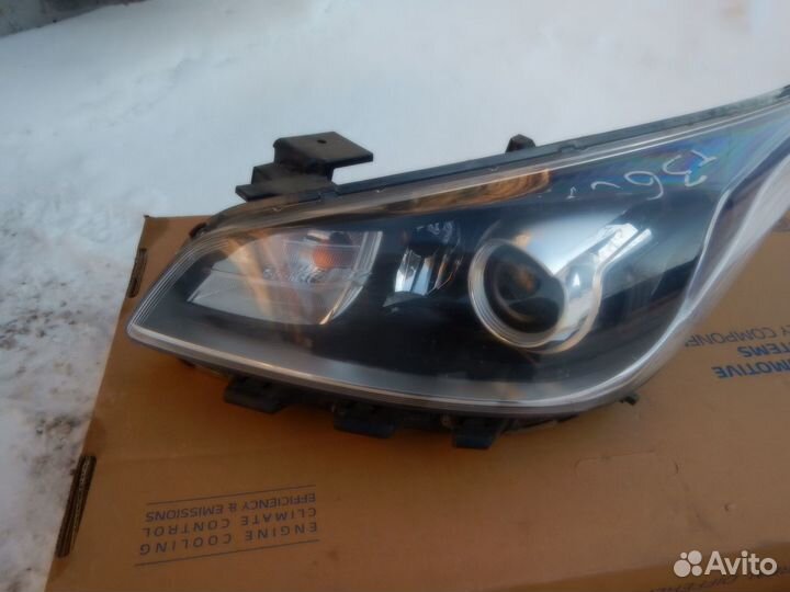 Фара левая Kia Rio 4 линза