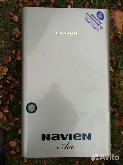 Газовый котел настенный navien бу