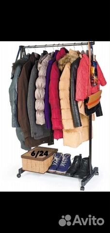 Вешалка напольная рейл на колесиках купить в Казани | Товары для дома и ...