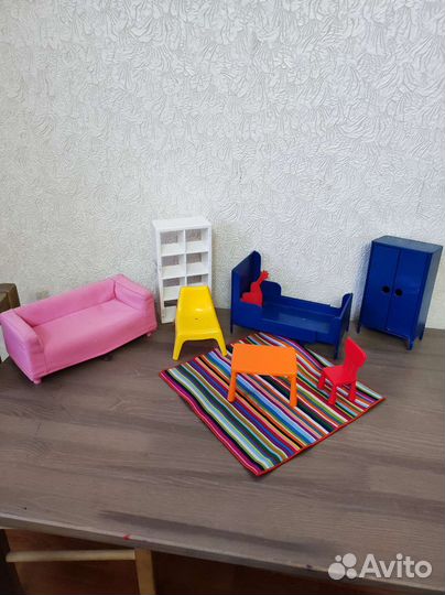 Игровой скотч два набора мебели Икеа