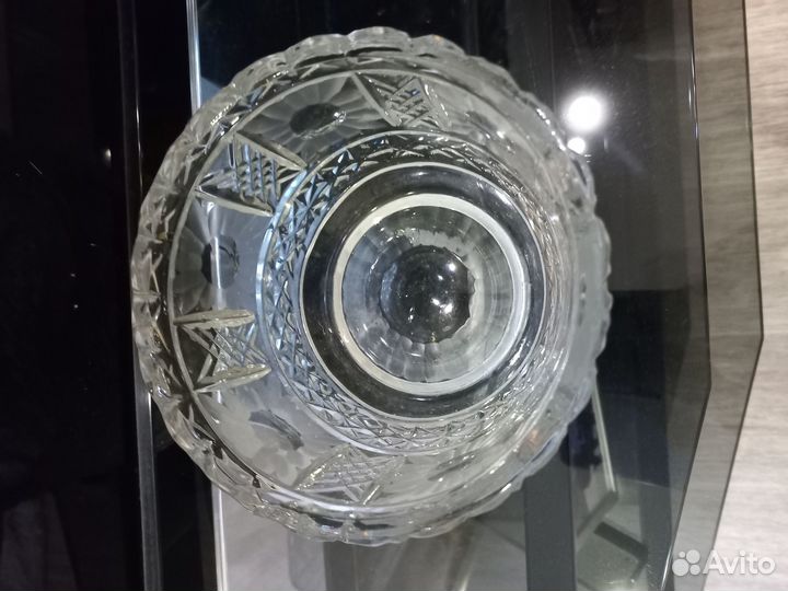 Салатник или вазочка хрустальная