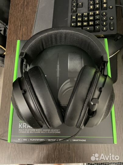 Игровые наушники razer kraken