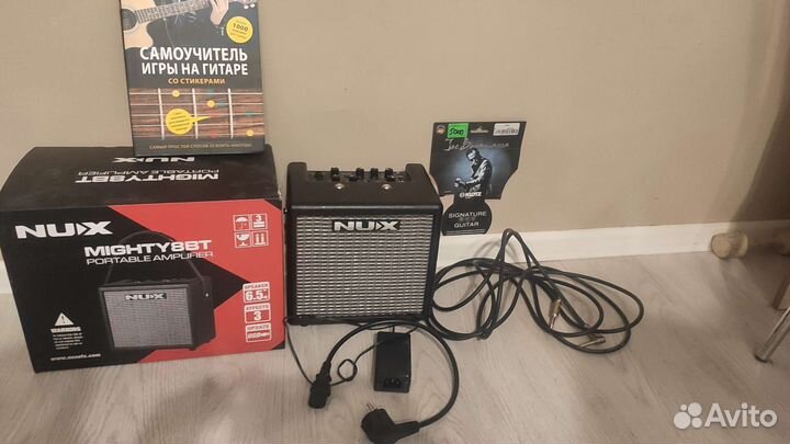 Электрогитара cort X100 + комбик Nux Mighty8BT